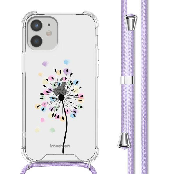 imoshion Coque Design avec cordon Apple iPhone 12 Mini - Sandstone Dandelion