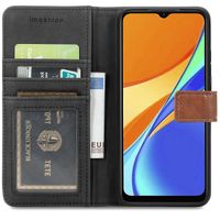 imoshion Étui de téléphone portefeuille Xiaomi Redmi 9C - Brun