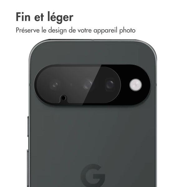 imoshion Protection Caméra en verre trempé 2 Pack Google Pixel 10 - Noir