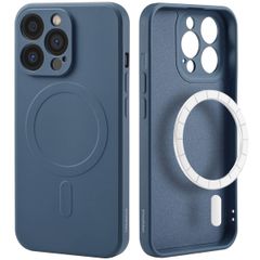 imoshion Coque Couleur avec MagSafe Apple iPhone 13 Pro - Bleu foncé