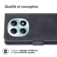 imoshion Etui de télephone portefeuille avec cordon Xiaomi Redmi Note 15 (4G) - Noir