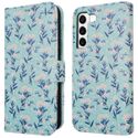 imoshion ﻿Étui de téléphone portefeuille Design Samsung Galaxy S22 - Blue Flowers