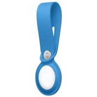 Apple Étui à sangle en silicone loop Apple AirTag - Capri Blue