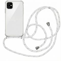 imoshion Coque avec dragonne Apple iPhone 11 - Blanc Argent