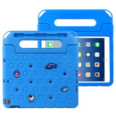 imoshion Coque kidsproof avec poupées amovibles Apple iPad 9 (2021) 10.2 pouces / iPad 8 (2020) 10.2 pouces / iPad 7 (2019) 10.2 pouces - Bleu