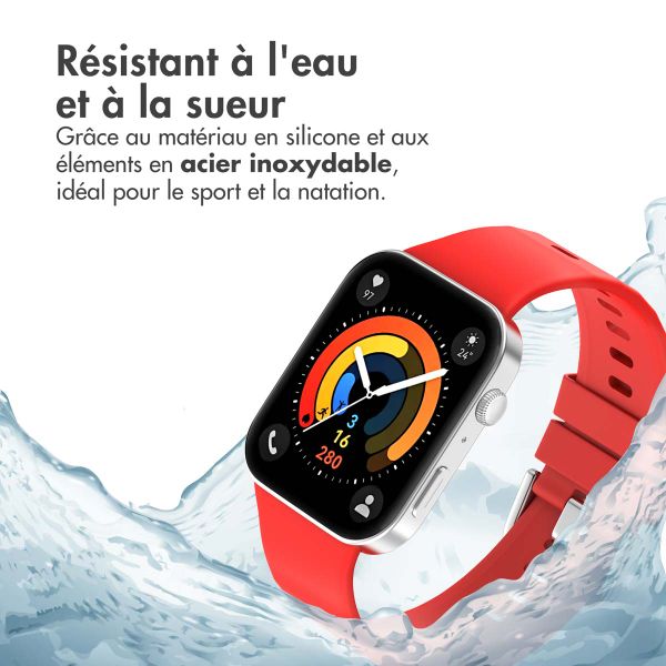 imoshion Bracelet silicone Huawei Watch Fit 3 - Rouge