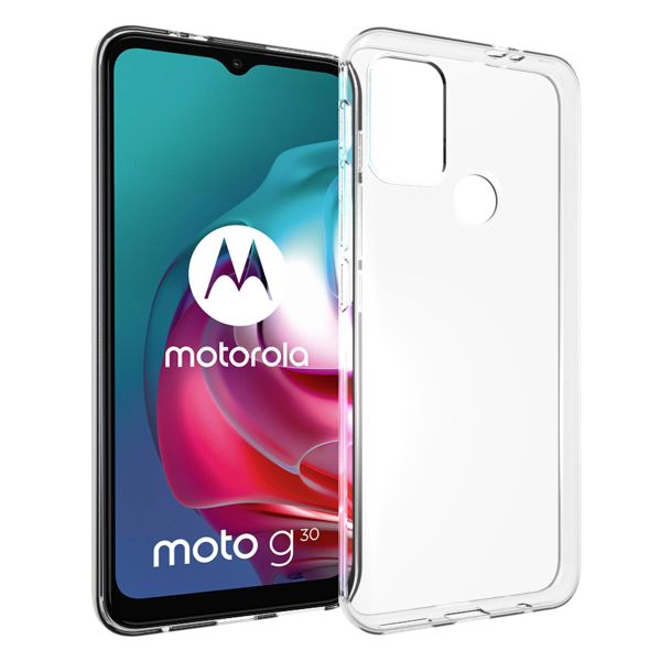 Accezz Coque Clear Motorola Moto G20 / G30 - Transparent