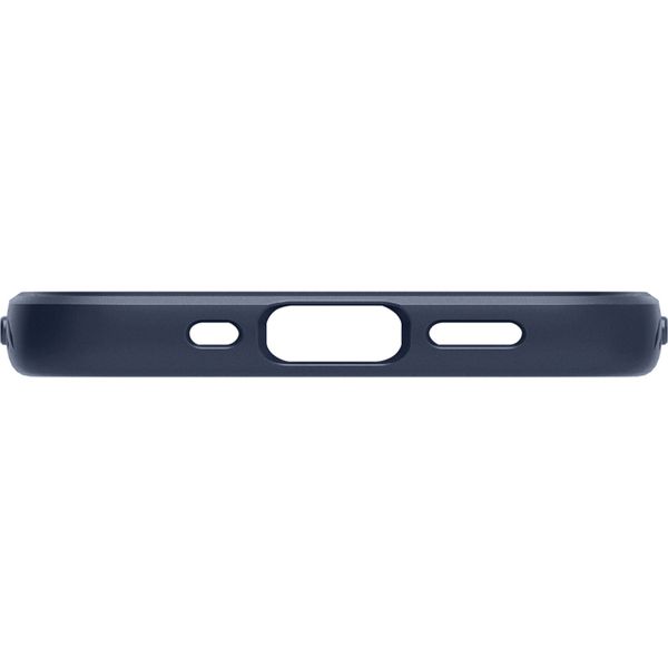 Spigen Coque Liquid Air™ Apple iPhone 12 (Pro) - Bleu foncé
