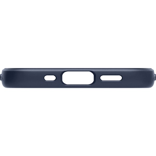 Spigen Coque Liquid Air iPhone 12 (Pro) - Bleu foncé