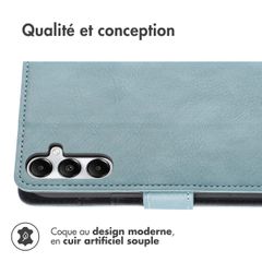 imoshion Étui de télephone portefeuille Samsung Galaxy A16 - Bleu clair