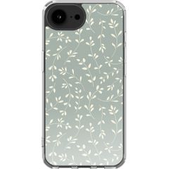 imoshion Coque Design Apple iPhone 16e - Smoke Green Flowers