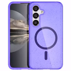 imoshion Coque Pailletée avec MagSafe Samsung Galaxy S24 - Paillettes Violet