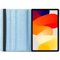 imoshion Coque tablette rotatif à 360° Xiaomi Redmi Pad SE - Turquoise