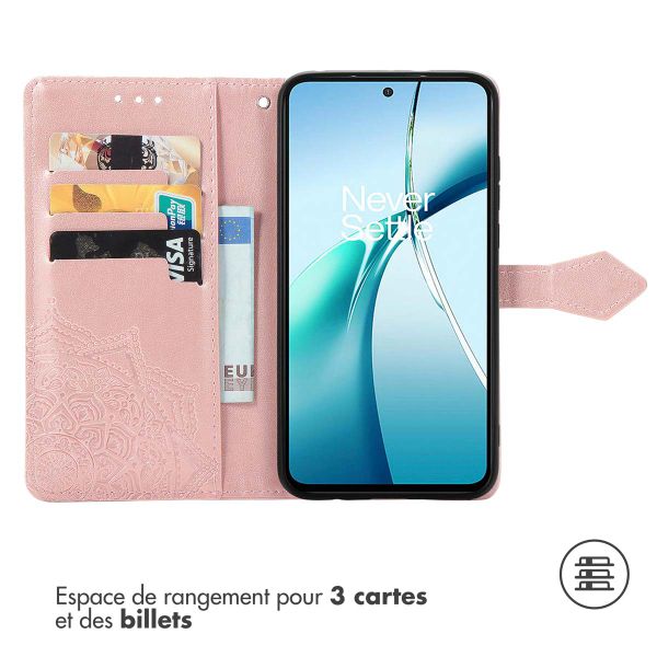 imoshion Etui de télephone Mandala OnePlus 13R - Rose Doré