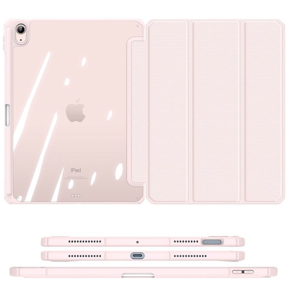 Dux Ducis Coque tablette Toby iPad Air 11 pouces (2024) M2 / Air 5 (2022) / Air 4 (2020) - Rose