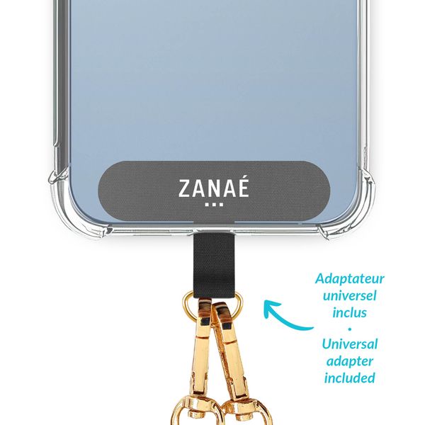 Zanae ﻿Cordon de téléphone universel chaînette - Larimar