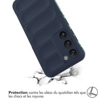 imoshion Coque arrière EasyGrip Samsung Galaxy S23 - Bleu foncé