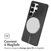 imoshion Coque Pailletée avec MagSafe Samsung Galaxy S24 Ultra - Glitter Noir