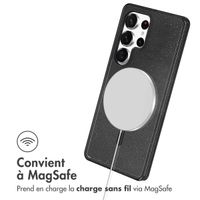 imoshion Coque Sparkle avec MagSafe Samsung Galaxy S24 Ultra - Noir