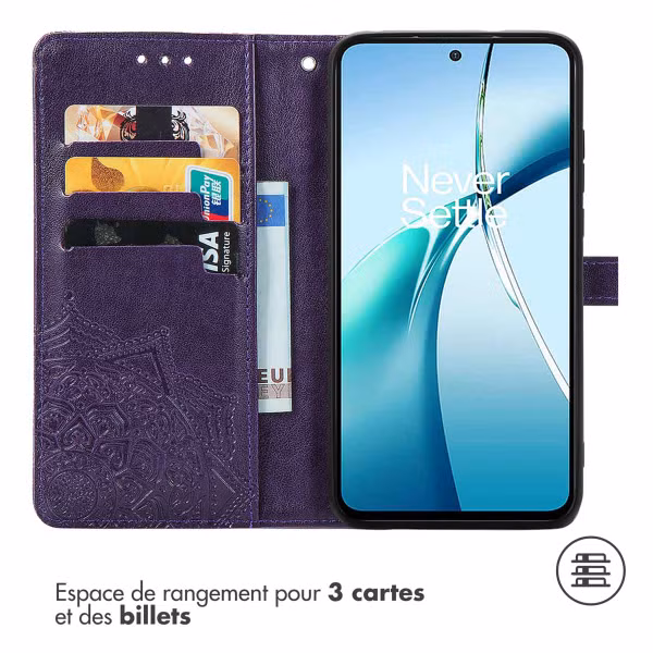 imoshion Etui de télephone Mandala Xiaomi Redmi Note 14 (4G) - Violet