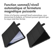 Accezz Coque tablette Rugged Trifold Samsung Galaxy Tab A9 Plus - Noir