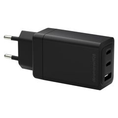 dbramante1928 Chargeur Re-charge 2x USB-C 65 W et USB-A 18 W - Noir
