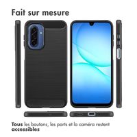 imoshion Coque Brushed Samsung Galaxy A17 - Noir