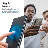 Spigen Protection d'écran en verre trempé GLAStR Privacy Applicator Samsung Galaxy S24 Ultra