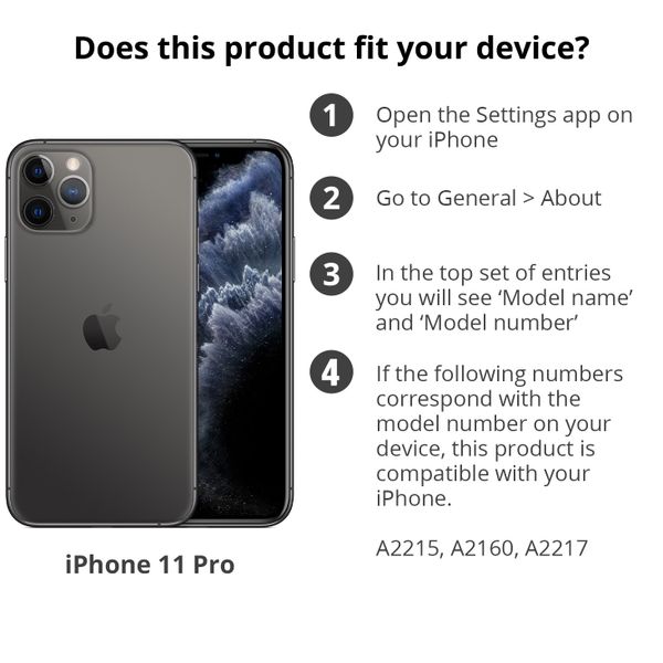 Accezz Étui de télephone Wallet Apple iPhone 11 Pro - Bleu