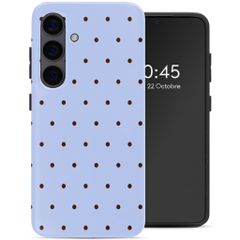 Selencia Coque arrière Vivid Samsung Galaxy S24 - Happy Dots Digital Sky