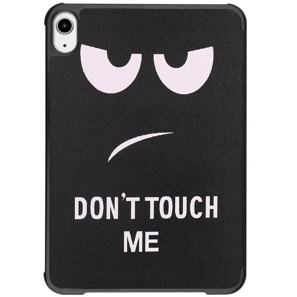 imoshion Coque tablette Design Trifold iPad Mini 7 (2024) / iPad Mini 6 (2021) - Don't touch