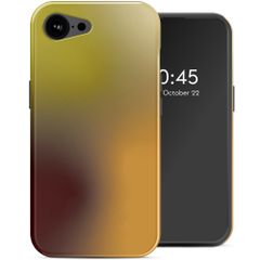 Selencia Coque arrière Vivid avec MagSafe Apple iPhone 16e - Gradient Olive Dust