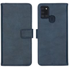 imoshion Étui de télephone portefeuille Samsung Galaxy A21s - Bleu foncé