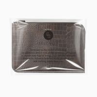 Selencia Pochette ordinateur Croco 11 pouces - Choco Brown