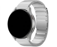 Selencia Bracelet magnétique en acier  - Connexion universelle 22 mm - Argent
