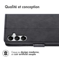 imoshion Étui de télephone portefeuille Samsung Galaxy A35 - Noir