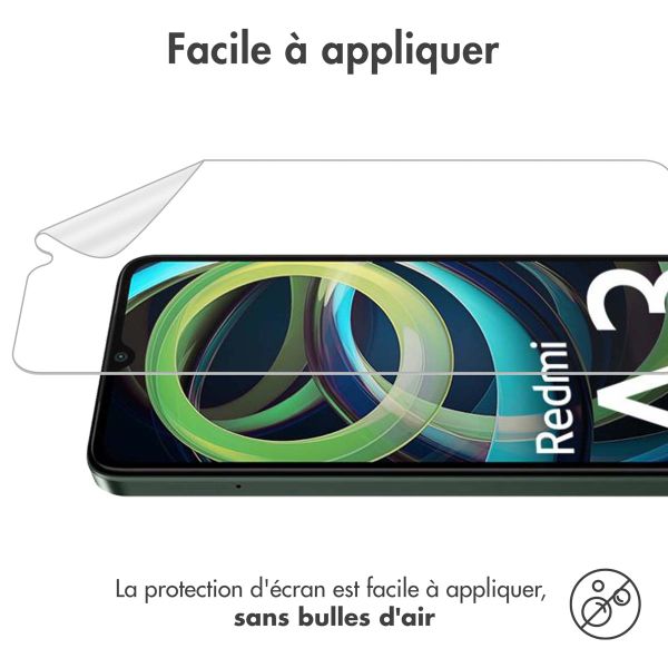 imoshion Protection d'écran Film 3 pack Xiaomi Redmi A3