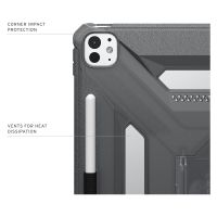 UAG Coque tablette Scout Apple iPad Pro 13 (2025) M5 / (2024) M4 - Ash