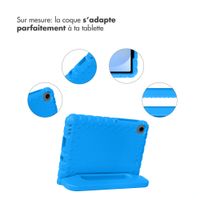 imoshion Coque kidsproof avec poignée Samsung Galaxy Tab A11 / A9 8.7 pouces - Bleu