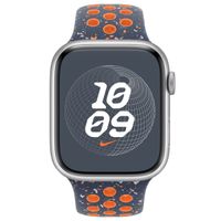 Apple Bracelet Nike Sport Apple Watch Series 1 t/m 11 / SE / Ultra (44/45/46/49 mm) - Taille S/M - Blue Flame