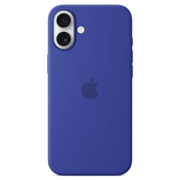 Apple Coque en silicone MagSafe Apple iPhone 16 Plus - Ultramarine
