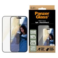 PanzerGlass Protection d'écran EyeUltra-Wide Fit Anti avec applicateur iPhone 16