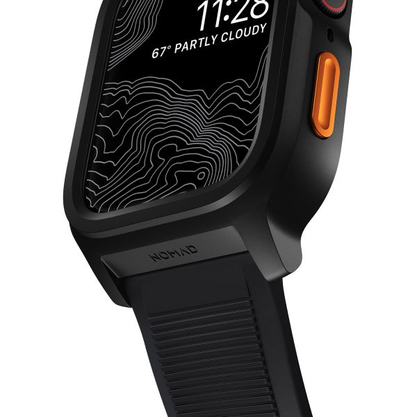 Nomad Boîtier robuste Apple Watch Series 4-9 / SE - 44/45 mm - Noir