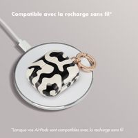 Selencia Coque Vivid Apple AirPods 3 - Art Wave Black