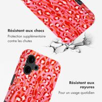 Selencia Coque arrière Vivid avec MagSafe Apple iPhone 16 - Wild Spots Lipstick