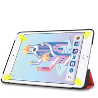 imoshion Coque tablette Trifold iPad Mini 5 (2019) / Mini 4 (2015) - Rouge