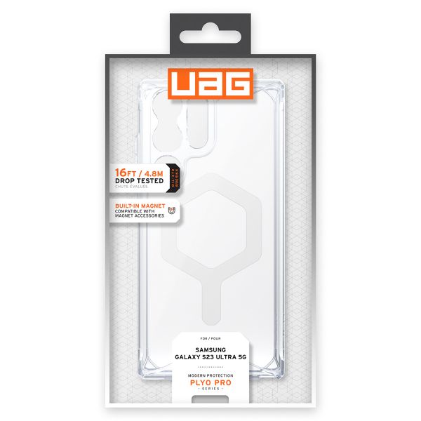 UAG Coque arrière Plyo Pro Samsung Galaxy S23 Ultra - Ice