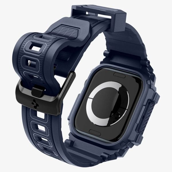 Spigen Coque Rugged Armor™ Pro Apple Watch 10 - 42 mm - Navy Blue