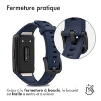 imoshion Bracelet en silicone Huawei Band 6 / Honor Band 6 - Bleu foncé