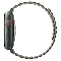 Uniq Bracelet Revix réversible Apple Watch Series 1 t/m 11 / SE / Ultra (44/45/46/49 mm) - Pine (Green/Taupe)